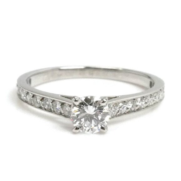 CARTIER Platinum Diamond 1895 Ring - Picture 3 of 8